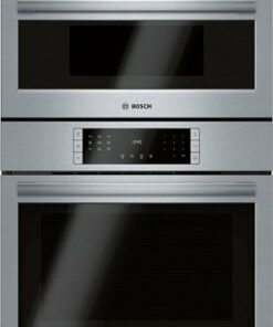 Bosch - 800 Series 30" Built-In Electric Convection Combination Wall Oven with Microwave and Wifi - Stainless steel