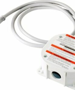 Bosch - Powercord with Junction Box for Benchmark and Thermador Dishwashers for Hard-Wired Installations - White