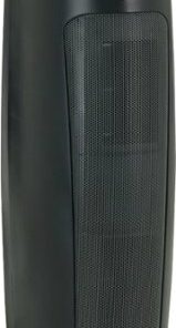 GermGuardian - 22" Air Purifier Tower with HEPA Filter & UV-C for 167 Sq Ft Rooms - Black/Silver