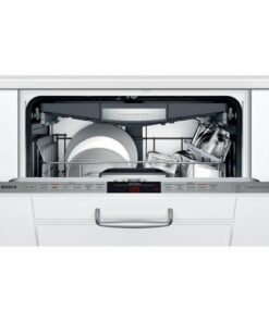 Bosch - 800 Series 24" Top Control Built-In Dishwasher with CrystalDry, Stainless Steel Tub, 3rd Rack, 42 dBa - Custom Panel Ready