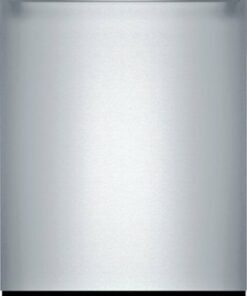 Bosch - 500 Series 24" Top Control Built-In Dishwasher with AutoAir, Stainless Steel Tub, 3rd Rack, 44 dBa - Stainless steel 0