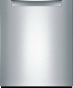 Bosch - 800 Series 24" Top Control Built-In Dishwasher with CrystalDry, Stainless Steel Tub, 3rd Rack, 42 dBa - Stainless steel 1