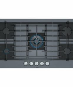 Bosch - Benchmark Series 36" Built-In Gas Cooktop with 5 burners - Gray