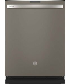 GE Profile - Top Control Built-In Dishwasher with Stainless Steel Tub, 3rd Rack, 45dBA - Slate