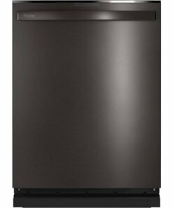 GE Profile - Top Control Built-In Dishwasher with Stainless Steel Tub, 3rd Rack, 45dBA - Black Stainless Steel 0