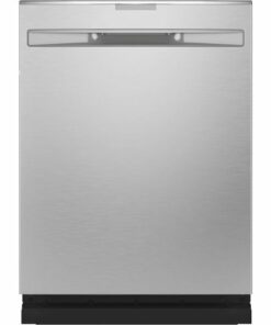 GE Profile - Stainless Steel Interior Fingerprint Resistant Dishwasher with Hidden Controls - Stainless steel