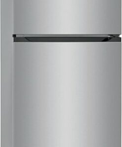 Frigidaire - 13.9 Cu. Ft. Top-Freezer Refrigerator - Brushed Steel