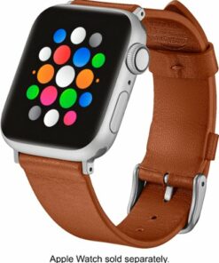Platinum™ - Horween Leather Band for Apple Watch 38mm, 40mm, 41mm and Apple Watch Series 8 41mm - Copper