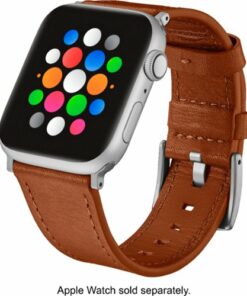 Platinum™ - Horween Leather Band for Apple Watch 42, 44, 45mm (Series 1-8) and Apple Watch Ultra 49mm - Copper
