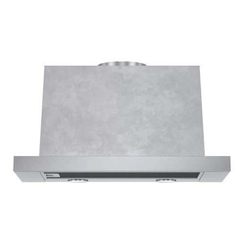 Bosch - 500 Series 24" Convertible Range Hood - Stainless steel