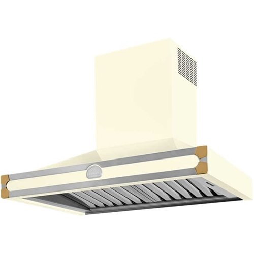La Cornue - CornuFé 35" Externally Vented Range Hood - Stainless steel 26