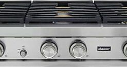 Dacor - Contemporary 48" Built-In Gas Cooktop with 6 Burners with SimmerSear™, Liquid Propane - Silver Stainless Steel