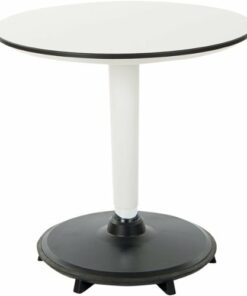 Office Star Products - Active Round Table - White