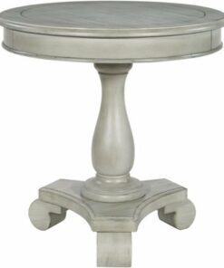 OSP Home Furnishings - Avalon Accent Round Traditional Veneer Table