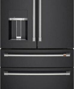 Café - 27.6 Cu. Ft. 4-Door French Door Refrigerator - Matte Black