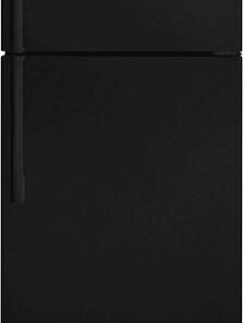 GE - 16.6 Cu. Ft. Top-Freezer Refrigerator - Black 2