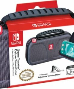 RDS Industries - Game Traveler Deluxe Travel Case for Nintendo Switch Lite - Gray