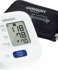 Omron - 3 Series - Automatic Upper Arm Blood Pressure Monitor - Black/White