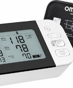 Omron - 7 Series - Wireless Upper Arm Blood Pressure Monitor - White/Black