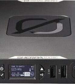 Goal Zero - Sherpa 25,600 mAh Portable Charger for Most Qi and USB Enabled Devices - Space Gray 0