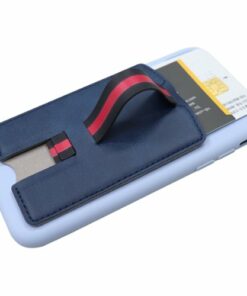 RapidX - CARI Finger Strap/Kickstand/Card Holder for Mobile Phones - Blue