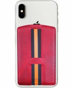 RapidX - CARI Finger Strap/Kickstand/Card Holder for Mobile Phones - Red