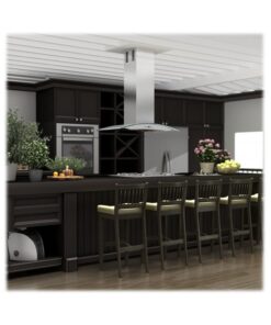 ZLINE - 36" Externally Vented Range Hood - Stainless steel and glass 1