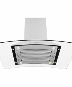 ZLINE - 36" Externally Vented Range Hood - Stainless steel and glass 2