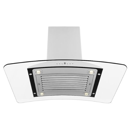 ZLINE - 36" Externally Vented Range Hood - Stainless steel and glass 2