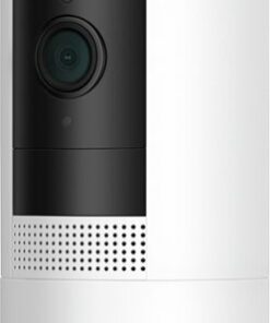 Ring - Stick Up Indoor/Outdoor Wire Free 1080p Security Camera - White