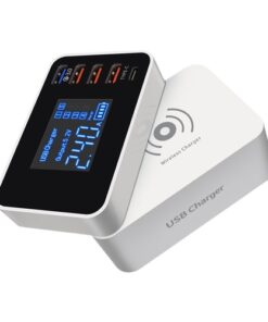 Ivomax - Fast Charge Wireless Charging Pad for iPhone/Android - White
