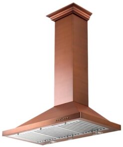 ZLINE - Designer Copper 36" Externally Vented Range Hood - Baked Copper