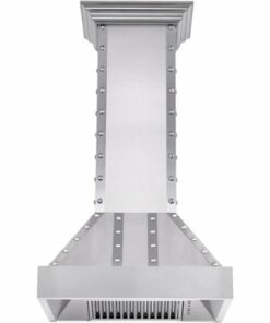 ZLINE - Designer Copper 48" Externally Vented Range Hood - Brushed Stainless Steel