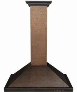 ZLINE - Designer Copper 30" Externally Vented Range Hood - Hand Hammered Copper