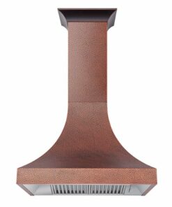 ZLINE - Designer 30" Externally Vented Range Hood - Hand Hammered Copper