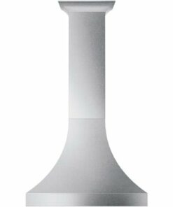 ZLINE - 48" Designer Series Fingerprint Resistant Stainless Steel Ducted Wall Range Hood (8632S-48) - Snow Stainless