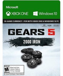 Gears 5: 2,000 Iron + 250 Bonus Iron [Digital]