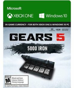 Gears 5: 5,000 Iron + 1,000 Bonus Iron [Digital]