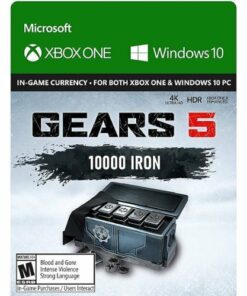 Gears 5: 10,000 Iron + 2,500 Bonus Iron [Digital]