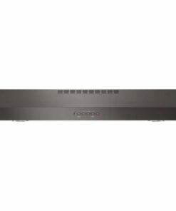 GE - 36" Convertible Range Hood - Black stainless steel 1