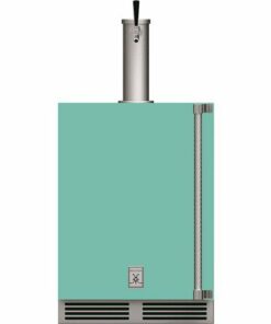Hestan - GFDS Series 5.2 Cu. Ft. Single Faucet Beverage Cooler Kegerator - Bora bora 1