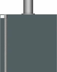 Hestan - GFDS Series 5.2 Cu. Ft. Single Faucet Beverage Cooler Kegerator - Pacific fog 1