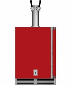 Hestan - GFDS Series 5.2 Cu. Ft. Double Faucet Beverage Cooler Kegerator - Matador 1
