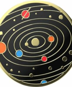 PopSockets - PopGrip Premium Cell Phone Grip and Stand - Enamel Solar Flare