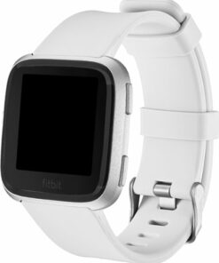 Modal™ - Silicone Watch Band for Fitbit Versa 2, Fitbit Versa, and Fitbit Versa Lite - Pure White