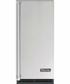 Viking - 15" 65-Lb. Built-In Icemaker - Custom Panel Ready 0