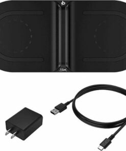 HyperX - ChargePlay Base 15W Qi Certified Wireless Charging Pad for iPhone/Android - Black