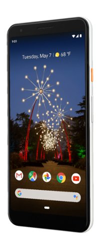 Google - Geek Squad Certified Refurbished Pixel 3a XL - 64GB (Unlocked) - Clearly White