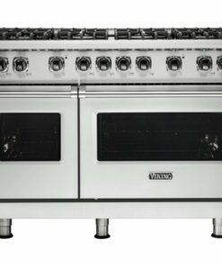 Viking - Professional 5 Series Freestanding Double Oven Gas Convection Range - Frost white 2