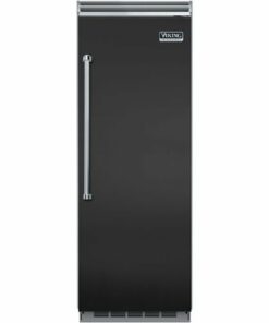 Viking - Professional 5 Series Quiet Cool 17.8 Cu. Ft. Built-In Refrigerator - Cast Black 0